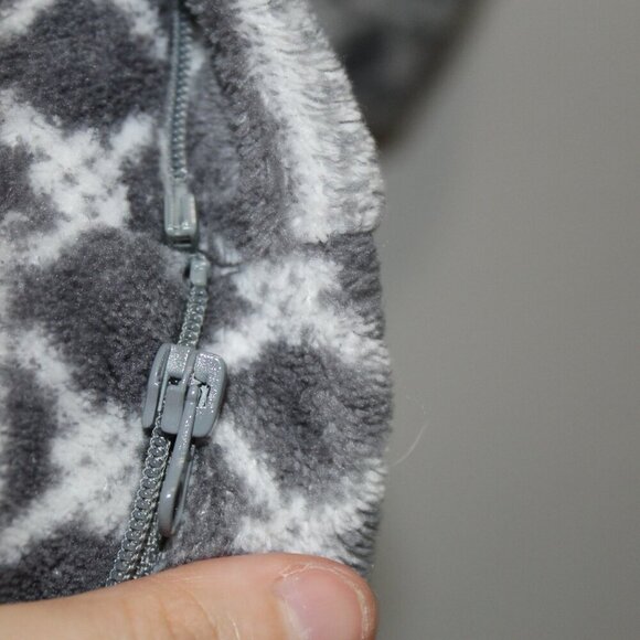 Sleepytime PJs Snowflake Onsie Pajamas Size Small - Picture 11 of 11